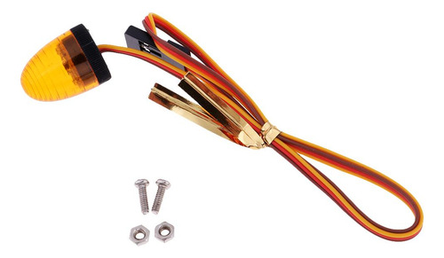 3x Led Flash Luces Lámparas Coches Camión Crawler (rojo /