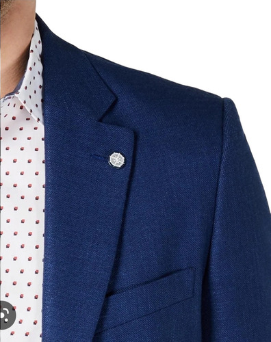 Blazer De Lana Saco Nautica Corte Fit Hombre Talla 38 / Xl