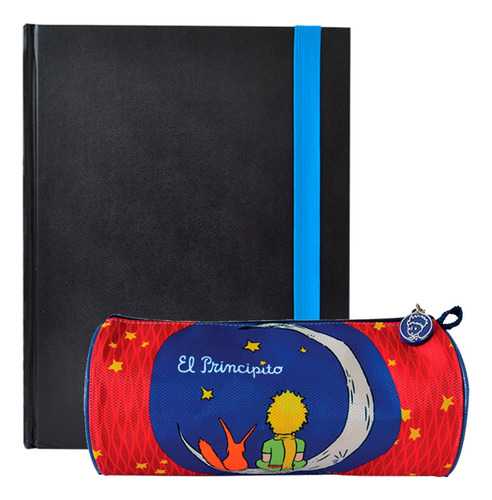 Kit El Principito Sketch Books + Lapicera Escolar Danpex