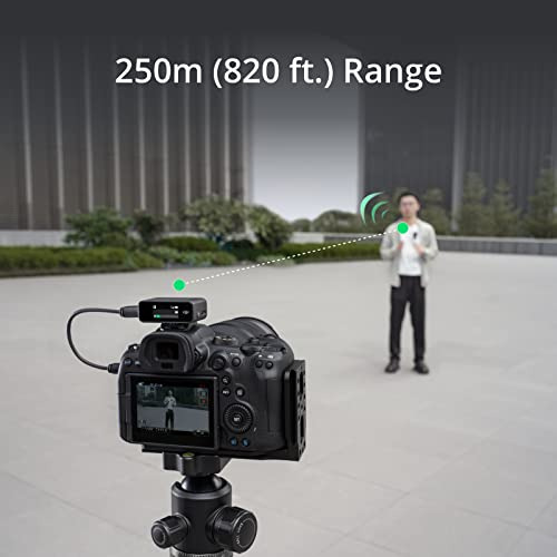 Dji Mic (1 Tx + 1 Rx), Micrófono De Solapa Inalámbrico, 250