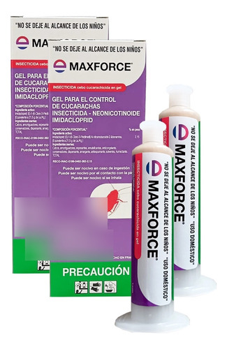 Nuevo Maxforce Veneno Para Cucaracha 30 Gr 2 Pz