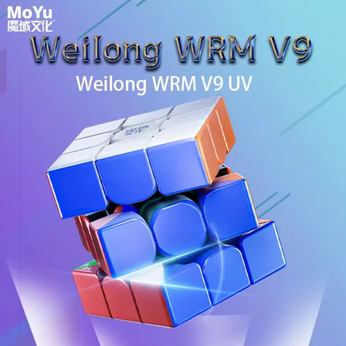 Cubo Mágico 3x3x3 MoYu wrm V9 Magnético Maglev