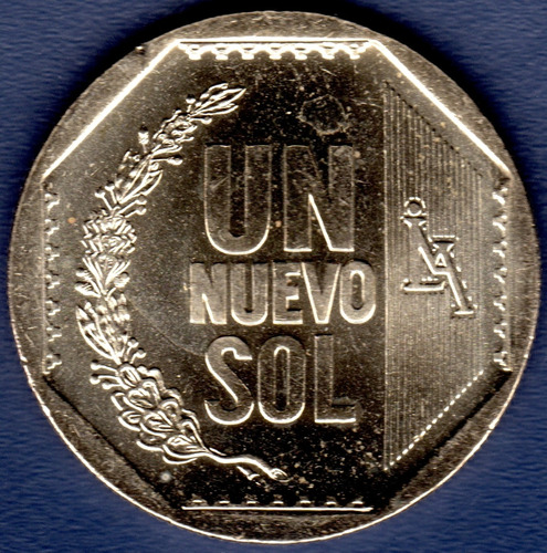 1 Nuevo Sol 2008 Moneda De Perú 