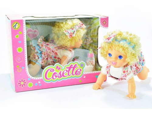 Muñeca Cosette Gatea Y Habla Kreisel Original Niñas 1600030