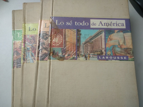 Imagen 1 de 2 de Lo Sé Todo De América 4 Tomos Larousse