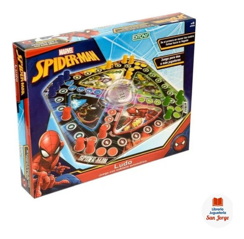 Juego Ludo Matic Spiderman Legitimo Tv