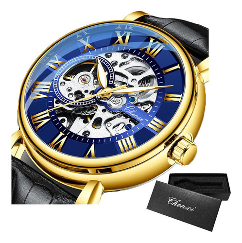 Reloj Mecánico Chenxi Con Números Romanos Luminosos