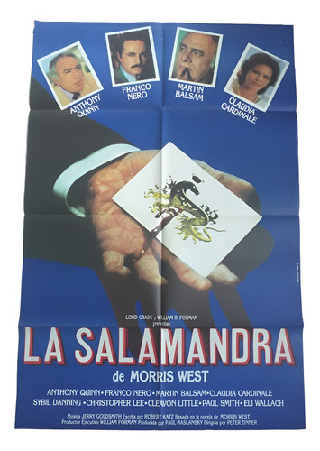 Póster Afiche Cine Suspenso Color 70x110 Cm Genérica (Usado)
