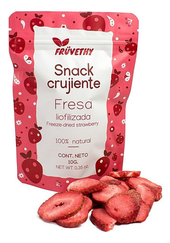 Fruta Liofilizada Deshidratada En Frío Caja De 5pzs