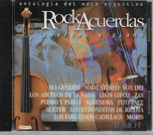 Antologia Del Rock Argentino Rock A Cuerdas Tomo 1 M&m Cd