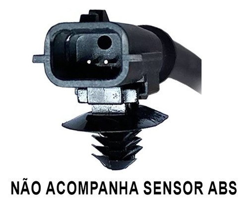 Conector Plug Chicote Para Sensor Freio Abs Ford Ecosport