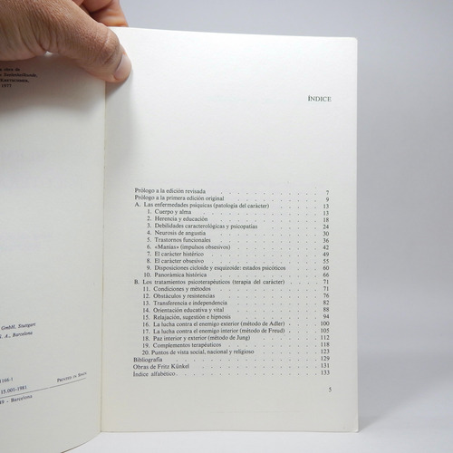 Elementos De Psicoterapia Práctic F Künkel Herder 1981 Ce1