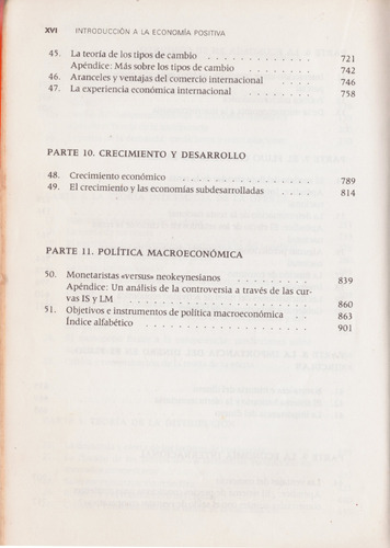 Introducción A La Economía Positiva - Richard G. Lipsey (Usado)
