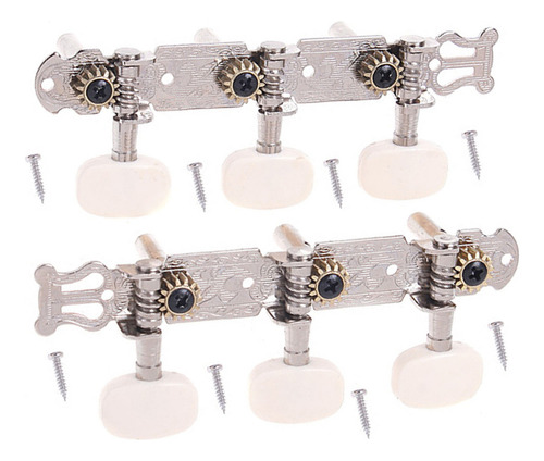 Bh Para Guitarra Clásica Tuning Pegs Left 3l3r Right.part
