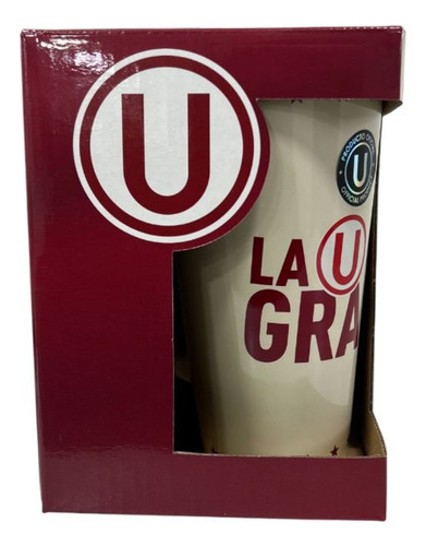 Taza Latte 360 Ml Universitario De Deportes Producto Oficial