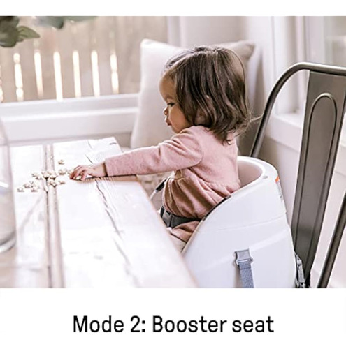 Silla Para Comer Asiento Elevador 2 En 1 Con Bandeja Slate Gris