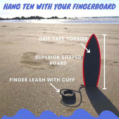 Dp Tabla De Surf Fingerboard Pro Top X10 Mini Finger (en El