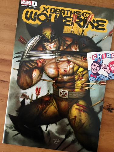 Comic - X Deaths Of Wolverine #1 Ryan Brown Variant