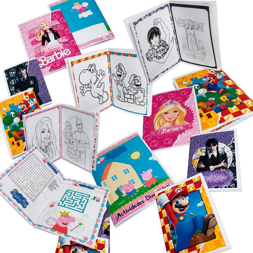 Libritos Para Colorear Personalizados Souvenir X 25 Unidades