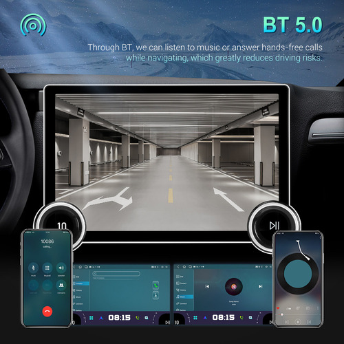 Para Reproductor De Coche Con Pantalla Táctil Android 2k De