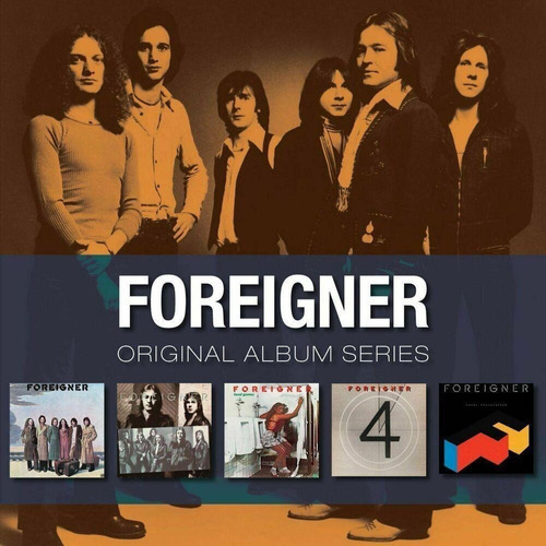 Cd Foreigner - Original Album Series (5 Cds) Lacrado