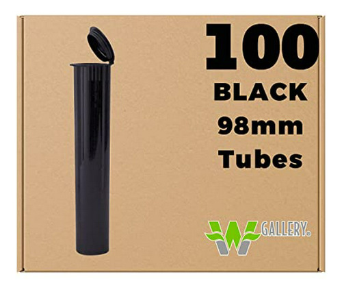 Tubo Y-o Papel Para Armar W Gallery 100 Tubos Negros De 98 M