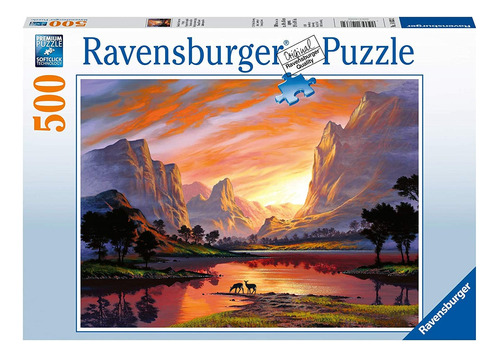 Puzle Ravensburger Tranquil Sunset De 500 Piezas