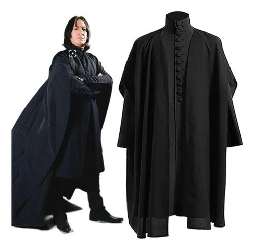 Disfraz Cosplay Harry Potter Severus Snape Halloween Hombre1