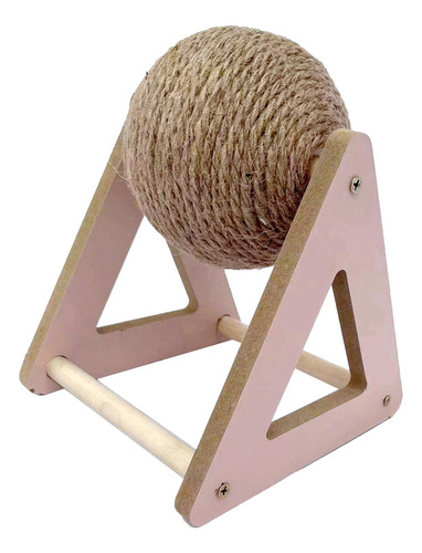 Cuerda Interactiva De Sisal Con Forma De Bola Giratoria Para