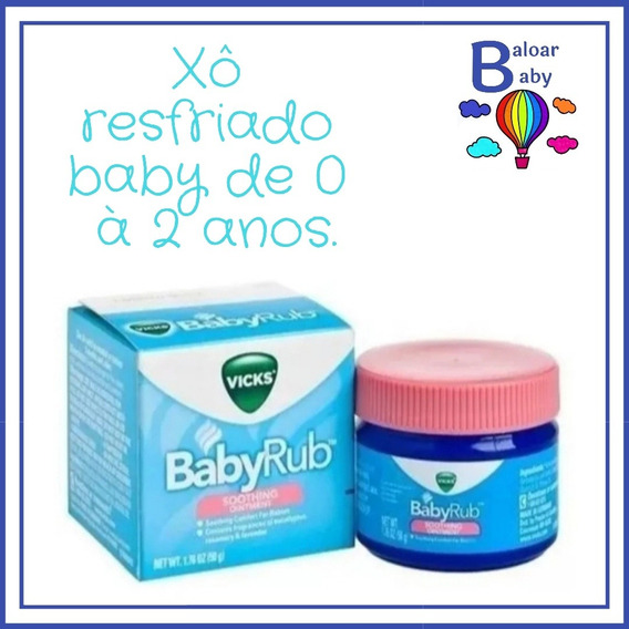 Vick Vaporub Baby Higiene e Cuidados com o Bebé no Mercado Livre Brasil