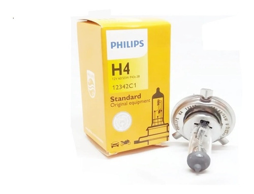 Lâmpada Philips Farol Alto Baixo H4 55w 