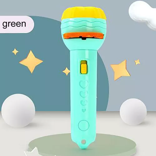 Proyector de tobogán de dibujos animados para niños, linterna de juguete de  Educación Temprana, linterna para