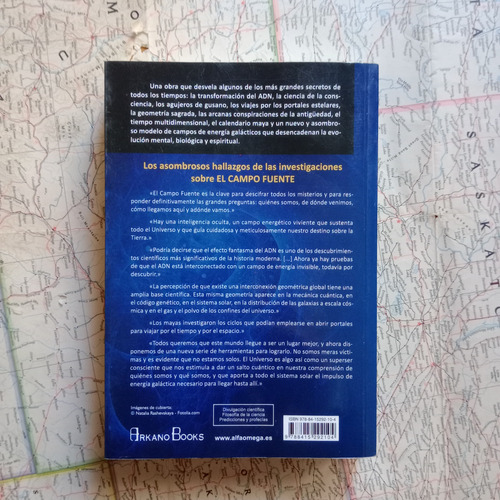 David Wilcock - El Campo Fuente / Arkano Books 2012 (Usado)