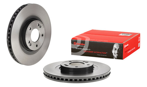 Par Discos Brembo Para Kia Sorento Lx 2014-2019 Delantero