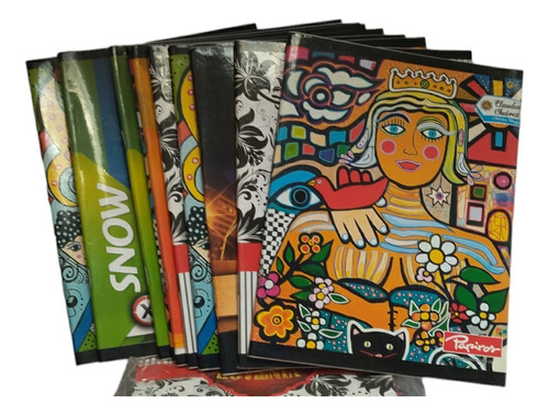 Cuadernos Papiros De 48 Hojas Pack X 20 Unidades Escuela 