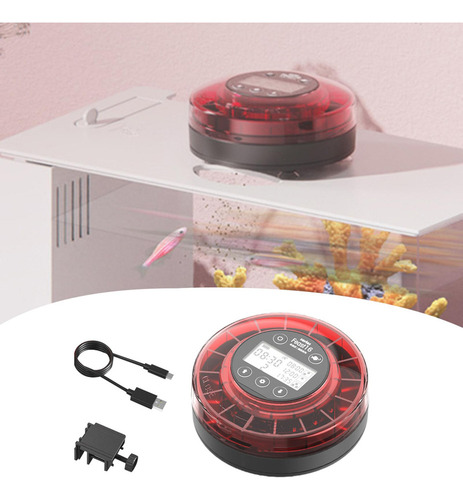 Alimentador Automático De Peces, Comedero Para Acuario En ,