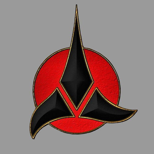 Remera De Serie Star Trek Klingon Insignia