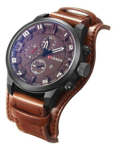 A Marca 8225 Cuarzo Reloj De Moda Hombre Reloj Top Curren B