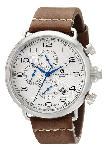 Charles-hubert, Paris 3958-w Premium Collection Analog Displ