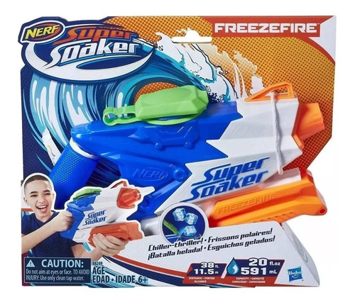 Nerf Agua Super Soaker Freeze Fire Hasbro 