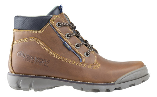 Bota Outdoor Caballero Discovery 1913 Miel Café Originales