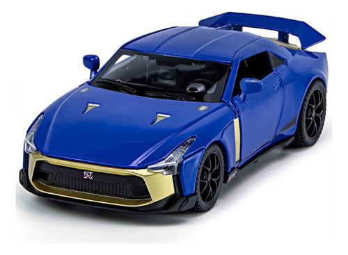 Nissan Gtr50 1/32 Miniatura Metal Coche Con Estuche Acrílico