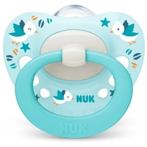 Set 2 Chupetes Nuk Happy Days Con Estuche 0 A 6 Meses