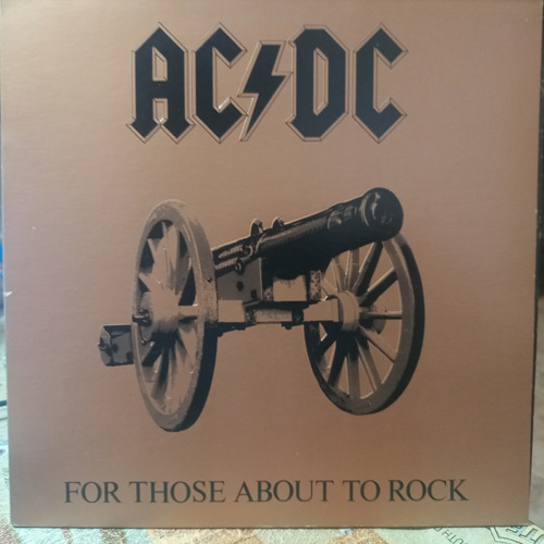 Ac Dc For Those About To Rock Tapa Relieve Vinilo 10 Usa Epo