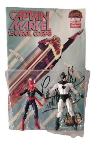 Carol Capitana Marvel Y Mar-vell Tipo Marvel Universe Hasbro