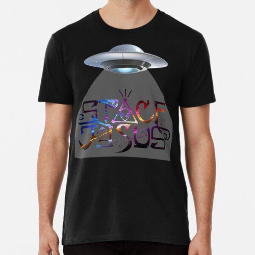 Remera Space Jesus In Space Algodon Premium