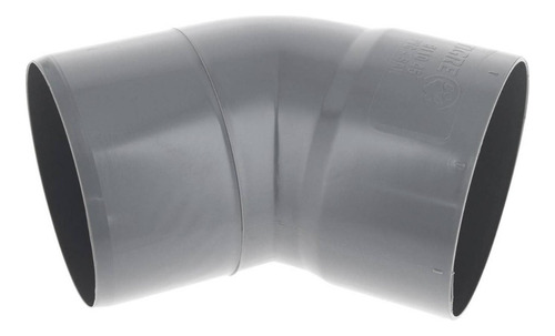 Codo Pvc Gris 110mm X 45º Pack 6 Und