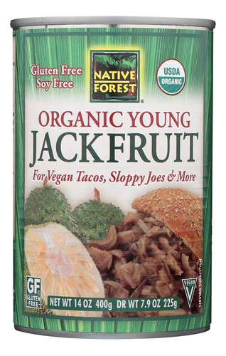 Native Forest Organic Young Jackfruit 14 Onzas - Paquete De