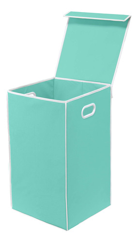 Cesta De Ropa Sencilla Para El Hogar Individual Con Tapa, Co
