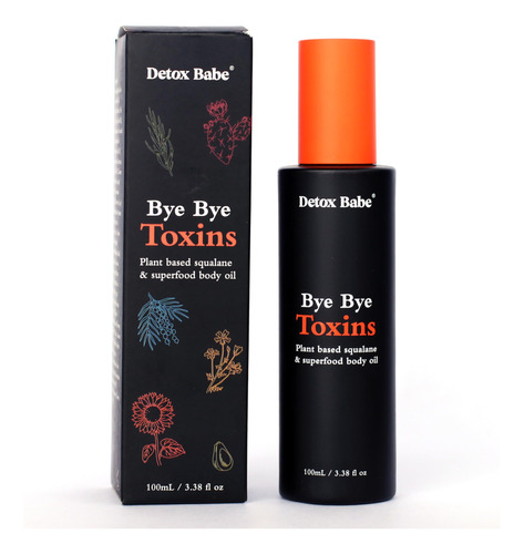 Detox Babe Bye Bye Toxins Aceite Corporal, Cuidado De La Pie